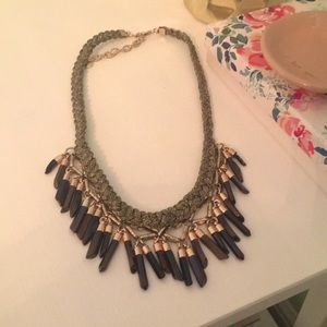 Stella and Dot Bora Fringe Necklace